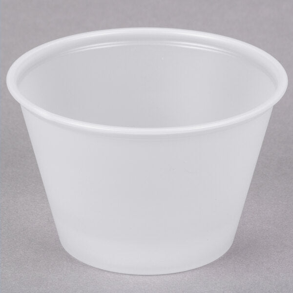 Solo Potion Cup Plastic Cup 4 oz (2500 / case) oz (2500 / case)
