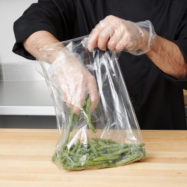 Plastic Food Bag 8" x 4" x 15" (1000/CS)