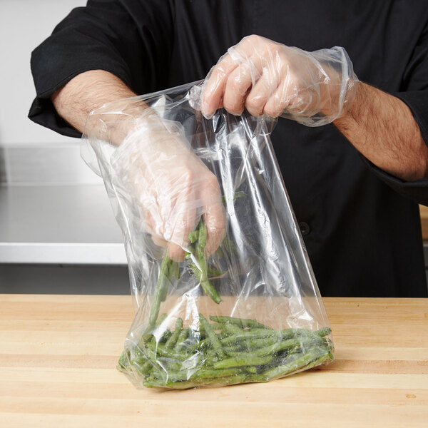 Plastic Food Bag 8" x 4" x 15" (1000/CS)