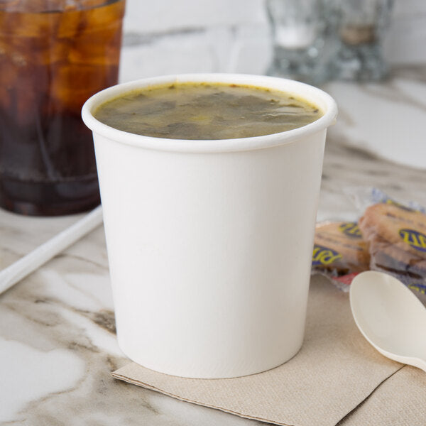 Paper Soup Cup, 16 Oz White (500) - Solo