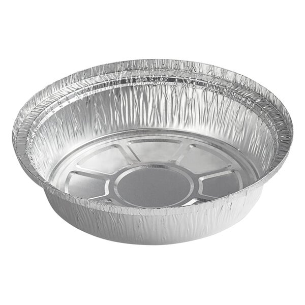 7" Round Aluminum Pan (500 / Case) - Smart USA