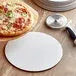 14" White Corrugated Circle - 250/Case