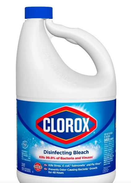 Clorox 6% Bleach (3 One Gallon Containers/Case)