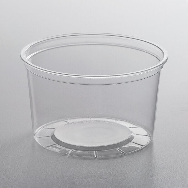 16 oz Clear Polypro Containers (500/CS) - WNA (500/CS) - WNA