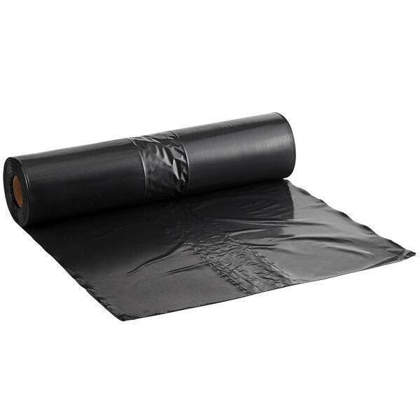 60 Gallon Black Trash Can Liner (5 Rolls of 20) - Certo