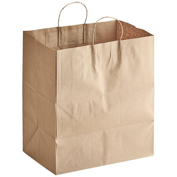 Shopping Bag Kraft 13"x7"x17" (250 / Case) - Senior