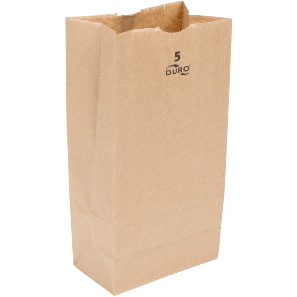 Brown Paper Bag #5 (500 / Bundle)