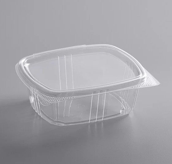 12 oz Clear Hinged Container 8 x 4.5 x 2.5 (200/Case)