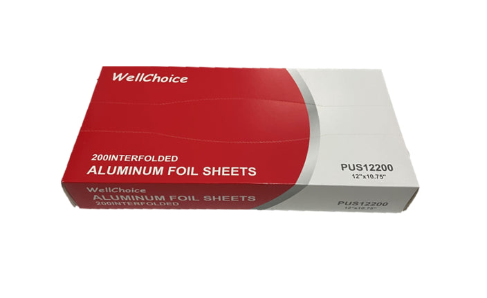 Foil Pop-up sheet 10.75"x12" 200pcs/box, 12box/case